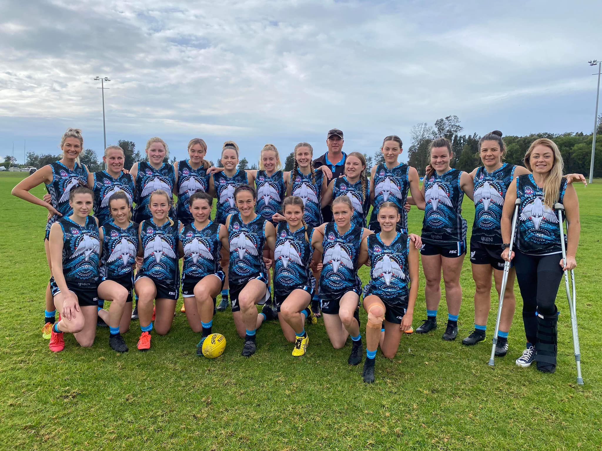 Tuggeranong Valley Australian Football Netball Club celebrates Indigenous  round with guernsey designed by players, The Canberra Times